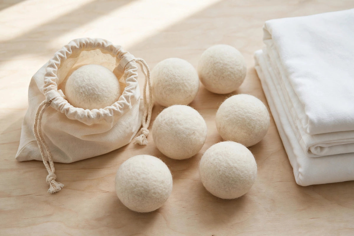 Wool Dryer Balls (6-Pack)